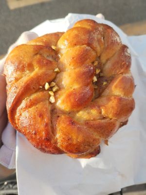 Pistachio babka at Bam Bam Vegan in Henley-on-thames