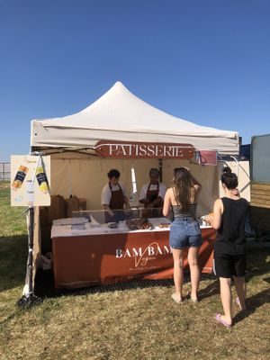 Stall  at Bam Bam Vegan in Henley-on-thames