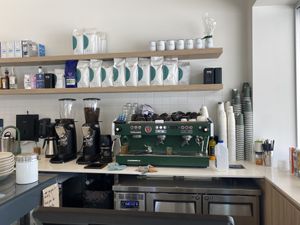 Great coffee #Veganuary at Dicki's in Ascot