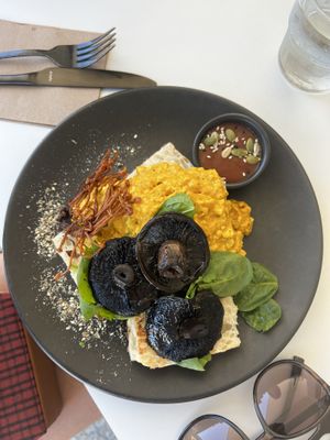 Tofu scramble  at Dicki's in Ascot