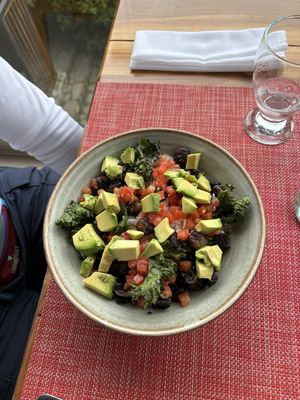 Frijol w/ caldo (forgot the name)   at El Jardin in Monteverde