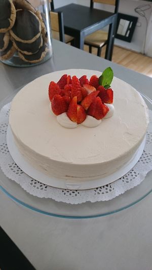 chessecake at La Mandioka in Toluca