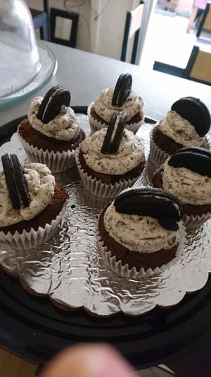 oreo cupcakes at La Mandioka in Toluca