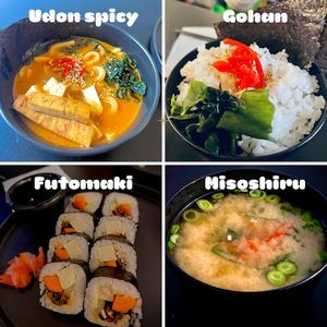 Japanese food at La Mandioka in Toluca