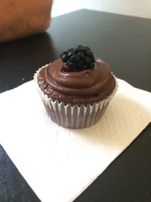 Cupcake de chocolate   at La Mandioka in Toluca