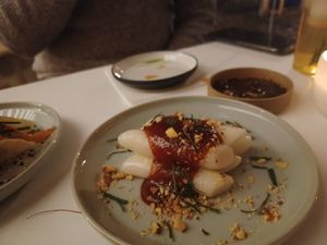 Rice cakes at Picniq in Antwerpen