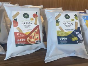 Vegan protein chips  at Healthi Bliss in Bangkok