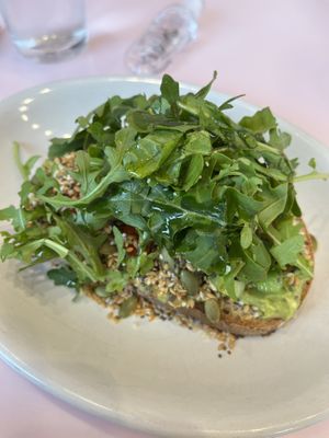Avocado toast  at Sunny's in Bentonville