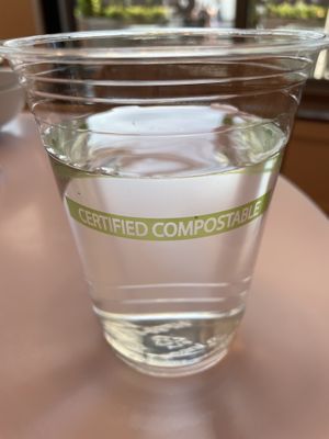 Like seeing this!  Made from corn   at Sunny's in Bentonville