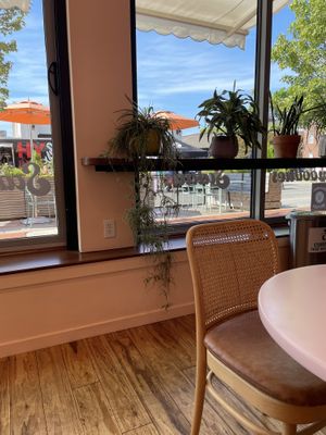 View from table. Located in center of town.   at Sunny's in Bentonville