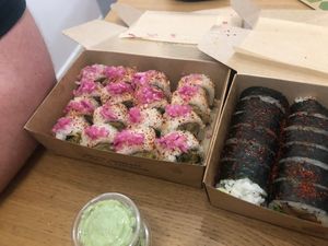   at Kimidori Green Sushi in Warsaw