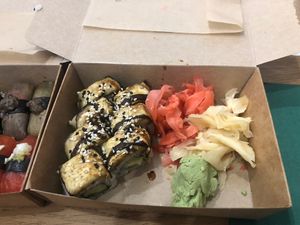   at Kimidori Green Sushi in Warsaw