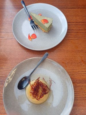 desserts at Kimidori Green Sushi in Warsaw