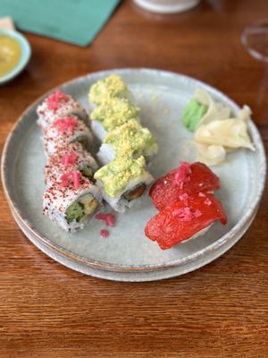   at Kimidori Green Sushi in Warsaw