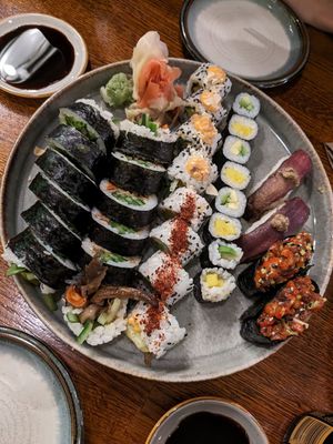  at Kimidori Green Sushi in Warsaw