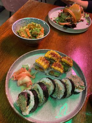   at Kimidori Green Sushi in Warsaw