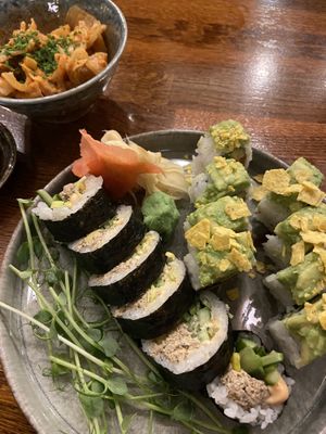   at Kimidori Green Sushi in Warsaw