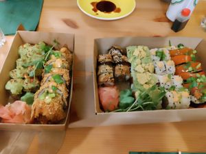  at Kimidori Green Sushi in Warsaw