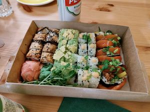  at Kimidori Green Sushi in Warsaw