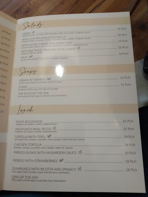 . at Ghiacci Cafe in Poznan