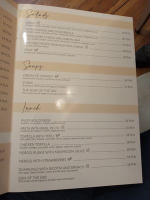 . at Ghiacci Cafe in Poznan