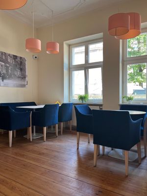 Inside  at Ghiacci Cafe in Poznan