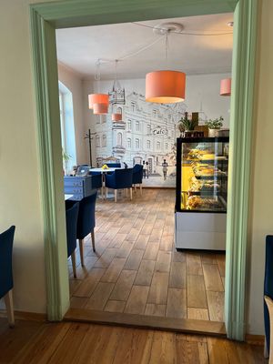 Inside  at Ghiacci Cafe in Poznan