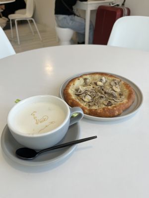   at Cafe Planet in Kyoto