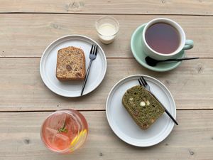   at Cafe Planet in Kyoto