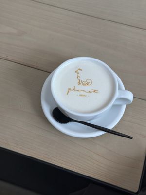   at Cafe Planet in Kyoto