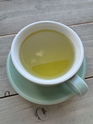 Sencha  at Cafe Planet in Kyoto