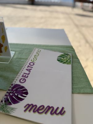   at Gelato Fortuna in Tenerife