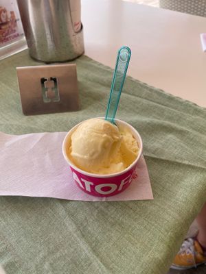 vanilla at Gelato Fortuna in Tenerife