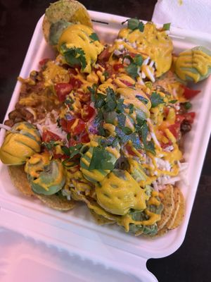 Nachos! Delicious!  at LaRayia's Bodega in Atlanta