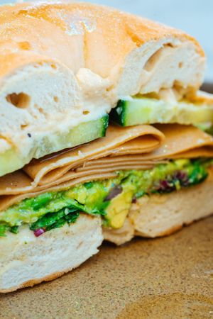 Brooklyn Bagel at LaRayia's Bodega in Atlanta