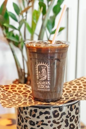 Cafe con Leche  at LaRayia's Bodega in Atlanta