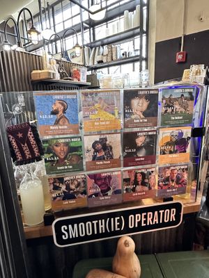 Smoothie menu  at LaRayia's Bodega in Atlanta