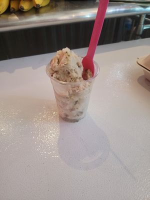 Butter Pecan ice cream (added hemp seed) at LaRayia's Bodega in Atlanta