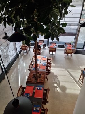 Downstairs area at Chandigarh in Brussels