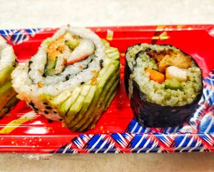 Texture of the sushi at Zhai 1314 齋 in Central Singapore