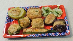 Assorted Yong Tau Foo available now, photo from their Facebook page at Zhai 1314 齋 in Central Singapore