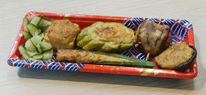 Assorted Yong Tau Foo available now, photo from their Facebook page at Zhai 1314 齋 in Central Singapore