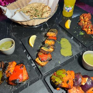 Vegan Grilled Dish made in the Clay Oven at Vegan Pind in Staines-upon-thames