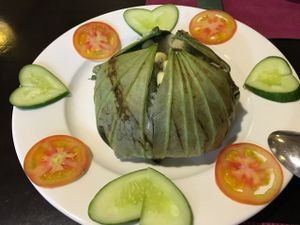 Lotus Leaf Steamed Rice at Mandala in Ho Chi Minh City