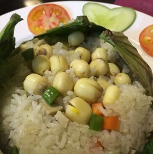 Lotus Leaf Steamed Rice at Mandala in Ho Chi Minh City
