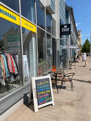  at 2eat Falafel & Hummus in Riga