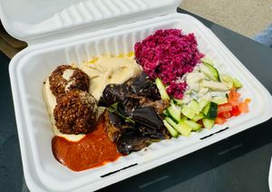  at 2eat Falafel & Hummus in Riga