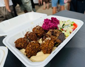  at 2eat Falafel & Hummus in Riga