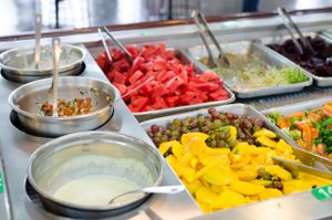 Buffet at Bouquet Garni in Curitiba