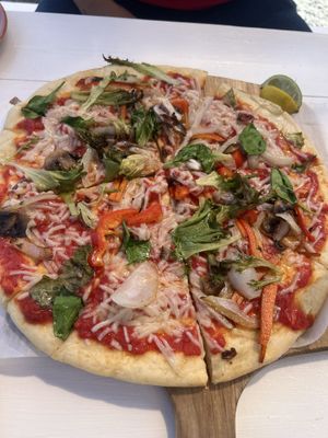 Pizza   at Arte Sano in Aguadilla